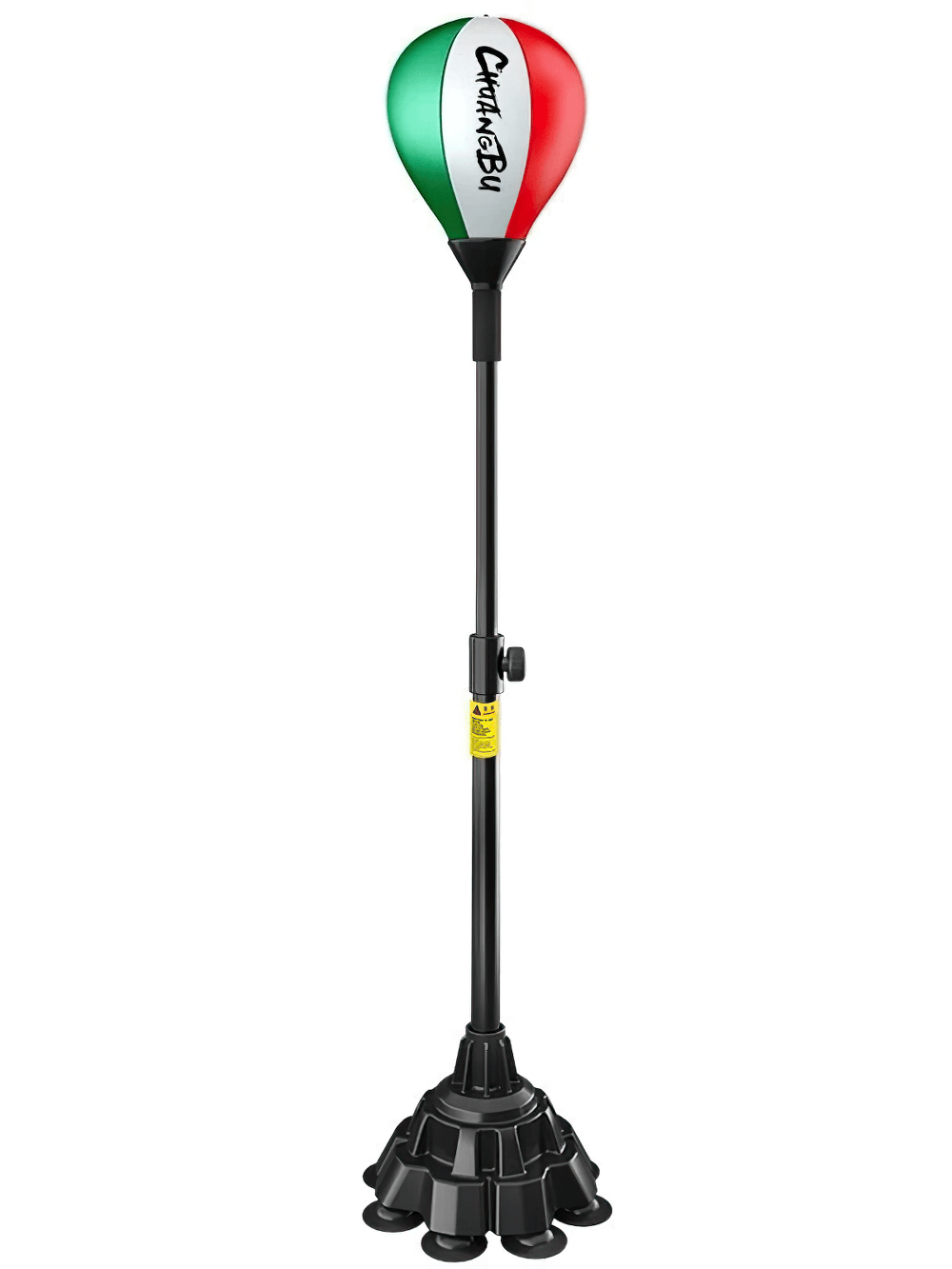 Adjustable freestanding reflex punching bag SF2722 with vibrant design for boxing and cardio workouts.